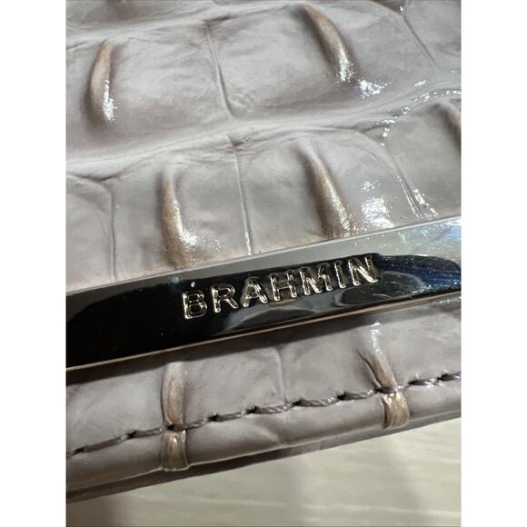 BRAHMIN ADY “SCALLOP OMBRE MELBOURNE” LEATHER WALLET-WARM NEUTRAL TONES NWOT - Picture 9 of 11